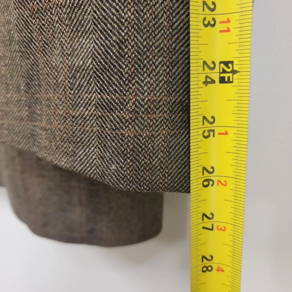 Ralph Lauren Lambswool 2 Button Blazer Herringbone 48R